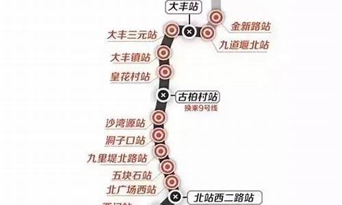 地铁5号线站名一览表_西安地铁5号线站名